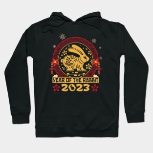 Happy Chinese New Year 2023 Year Of The Rabbit Lunar Year Hoodie